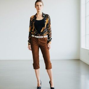 NWOT Danier Suede Modern Jodhpurs or Alpine Pants